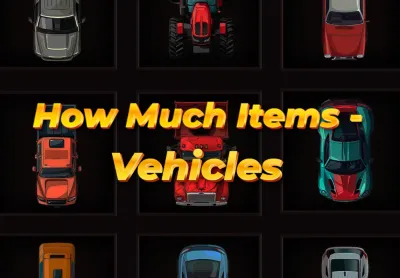 How Much Items: Vehicles PC Steam CD Key