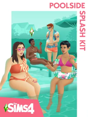The Sims 4 Poolside Splash Kit (DLC)