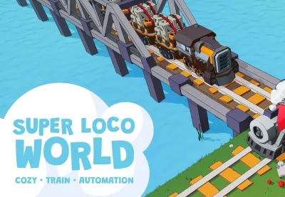 Super Loco World: Cozy Train Automation PC Steam CD Key (valid until April 2027)