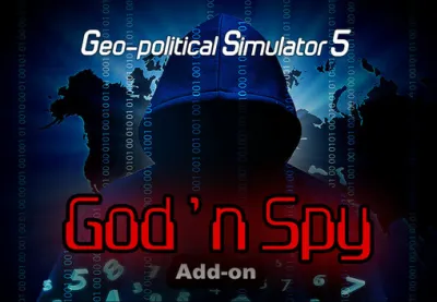 Geo-Political Simulator 5 - God'n Spy Add-on DLC PC Steam CD Key