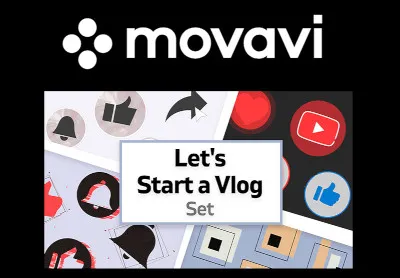 Movavi Slideshow Maker 8 Effects - Let's Start a Vlog Set Steam