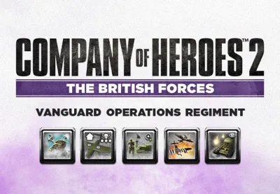 Company of Heroes 2 - British Commander: Vanguard Operations Regiment DLC Steam CD Key