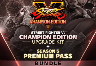 Street Fighter V - Champion Edition Upgrade Kit + Season 5 Premium Pass DLC Bundle Steam CD Key