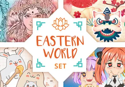 Movavi Video Editor Plus 2022 - Eastern World Set DLC Steam