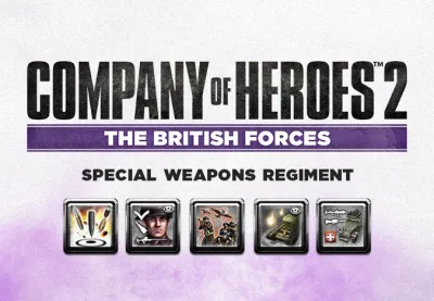 Company of Heroes 2 - British Commander: Special Weapons Regiment DLC Steam CD Key