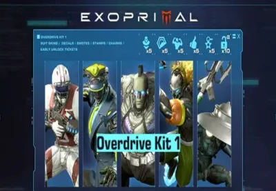 Exoprimal - Overdrive Kit 1 DLC Bundle PC Steam CD Key