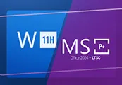 Windows 11 Home & MS Office 2024 Professional Plus LTSC Bundle
