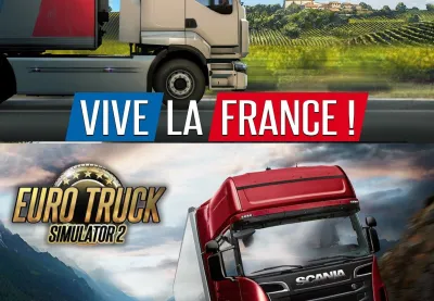 Euro Truck Simulator 2 + Vive la France DLC EU Bundle Steam CD Key
