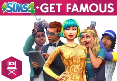 The Sims 4 + Get Famous DLC Bundle PC EA App CD Key