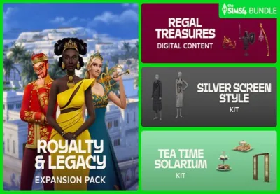 The Sims 4 - Royalty & Legacy Grand Bundle DLC Xbox One / Xbox Series X|S CD Key
