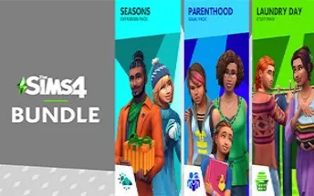 The Sims 4 - Seasons + Parenthood + Laundry Day Stuff DLC Bundle PC EA App CD Key