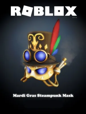 Roblox - Mardi Gras Steampunk Mask (DLC)