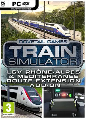 Train Simulator: LGV Rhône-Alpes & Méditerranée Route Extension (DLC)