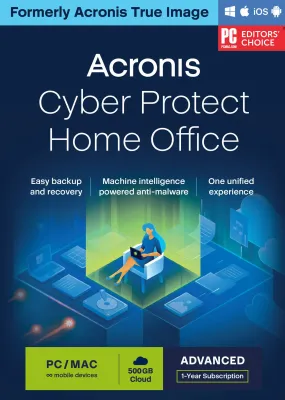 Acronis Cyber Protect Home Office Advanced 250 GB Cloud Storage