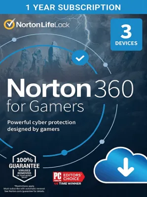 Norton 360 for Gamers (PC, Android, Mac, iOS) - NortonLifeLock