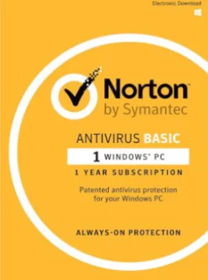 Norton AntiVirus Basic PC NortonLifeLock