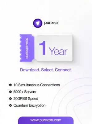 PureVPN (10 Devices, 1 Year) - PureVPN Key