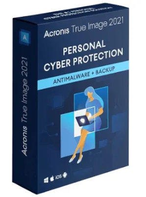 Acronis True Image Backup Software 2021 (PC, Android, Mac, iOS)