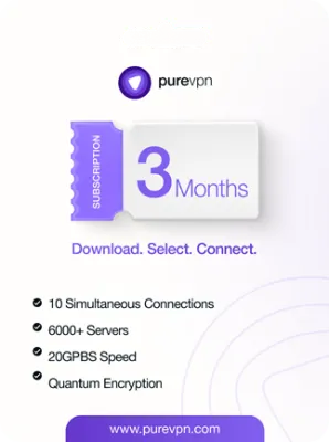 PureVPN (10 Devices, 3 Months) - PureVPN Key