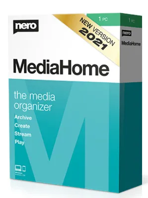 Nero MediaHome and AI Photo Tagger 2021 (PC)