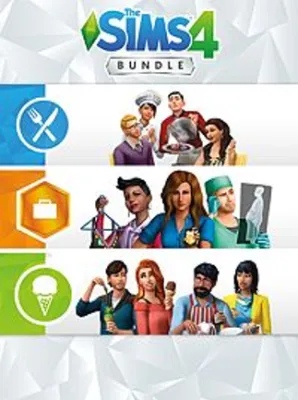 The Sims 4 Bundle - Get to Work, Dine Out, Cool Kitchen Stuff Xbox Live Xbox One Key