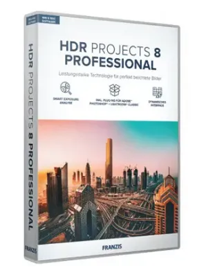 HDR projects 8 Pro (2 PC, Lifetime) - Project Softwares Key