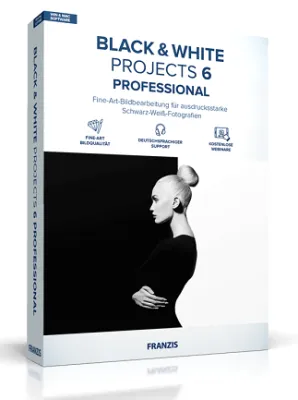 BLACK & White projects 6 Pro (2 PC, Lifetime) - Project Softwares Key