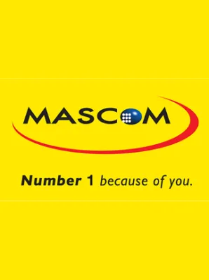 Mascom 20 BWP - Mascom Key - BOTSWANA