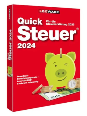 QuickSteuer 2024 (for tax year 2023) (PC) - Lexware Key