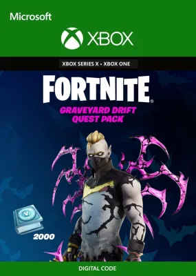 Fortnite - Graveyard Drift Quest Pack + 2000 V-Bucks Challenge