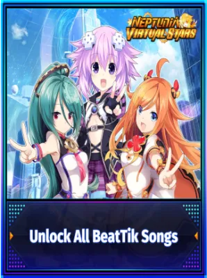 Neptunia Virtual Stars - Unlock All BeatTik Songs