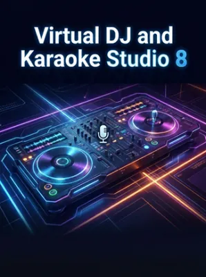 Virtual DJ and Karaoke Studio 8 (PC) (1 Device, Lifetime) - VirtualDj Key