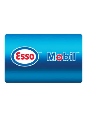 Esso & Mobil Fuel Discount Cards 50 EUR - ESSO PETROL Key