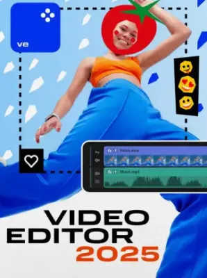 Movavi Video Editor 2025 (PC) (1 Device, Lifetime) - Movavi Key