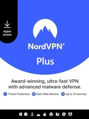 NordVPN Plus VPN Service (PC, Android, Mac, iOS)