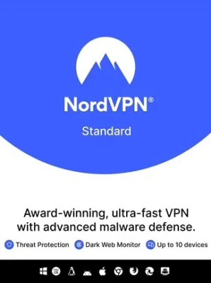 NordVPN Standard VPN Service (PC, Android, Mac, iOS)
