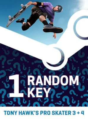 Try to Get Tony Hawk's Pro Skater 3 + 4 - Random 1 Key