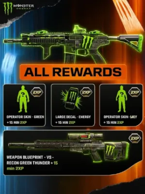 Call of Duty: Black Ops 7 - Monster Energy Full Set Pack - Call of Duty Official Key
