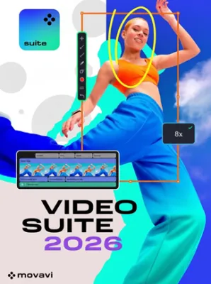 Movavi Video Suite 2026 (PC) (1 Device, Lifetime) - Movavi Key