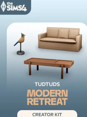 The Sims 4: Modern Retreat Kit (PC) - EA App Key