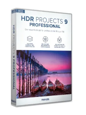 Franzis HDR projects 9 Pro (PC) (2 Devices, Lifetime) - Franzis Key