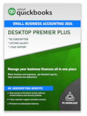 Intuit Quickbooks Desktop Pro Premier Plus 2024 ( PC)