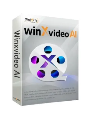WinXvideo AI 3.5 (PC) (1 Device, Lifetime) - Digiarty Key