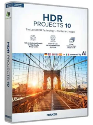 HDR projects 10 | Standard (PC) (1 Device, Lifetime) - Franzis Key