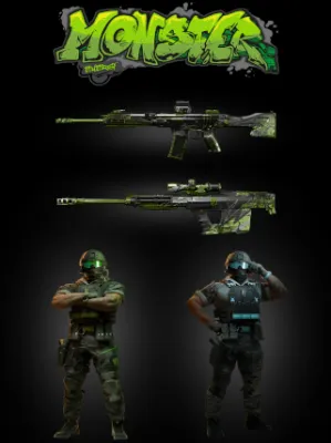 Call of Duty: Modern Warfare 4 Monster Energy Full Bundle (All Devices) - Call of Duty Official 5 Keys