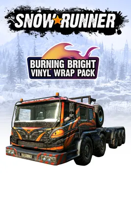 SnowRunner - Burning Bright Vinyl Wrap Pack (DLC)