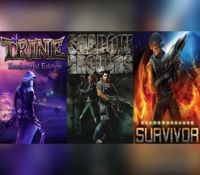 Trine Enchanted Edition + Shadowgrounds + Shadowgrounds Survivor PC Steam Gift