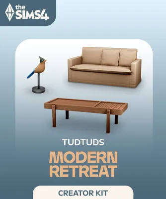 The Sims 4 Modern Retreat Kit (DLC)