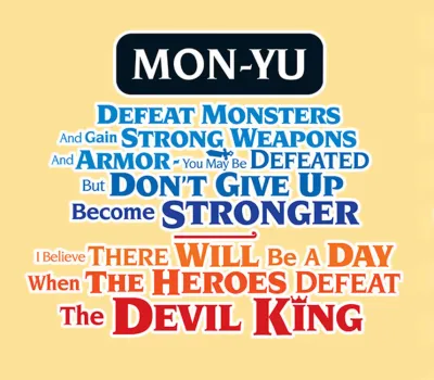 Mon-Yu: Defeat Monsters And Gain Strong Weapons And Armor. You May Be Defeated, But Don’t Give Up. Become Stronger. I Believe There Will Be A Day When The Heroes Defeat The Devil King. Steam CD Key