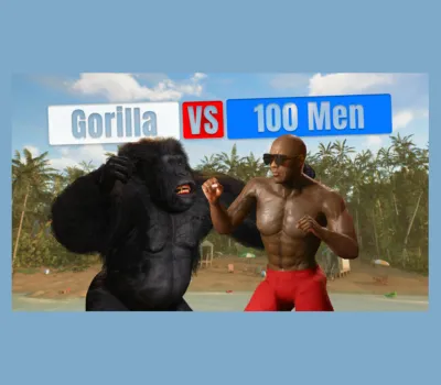 Gorilla Vs 100 Men PC Steam CD Key